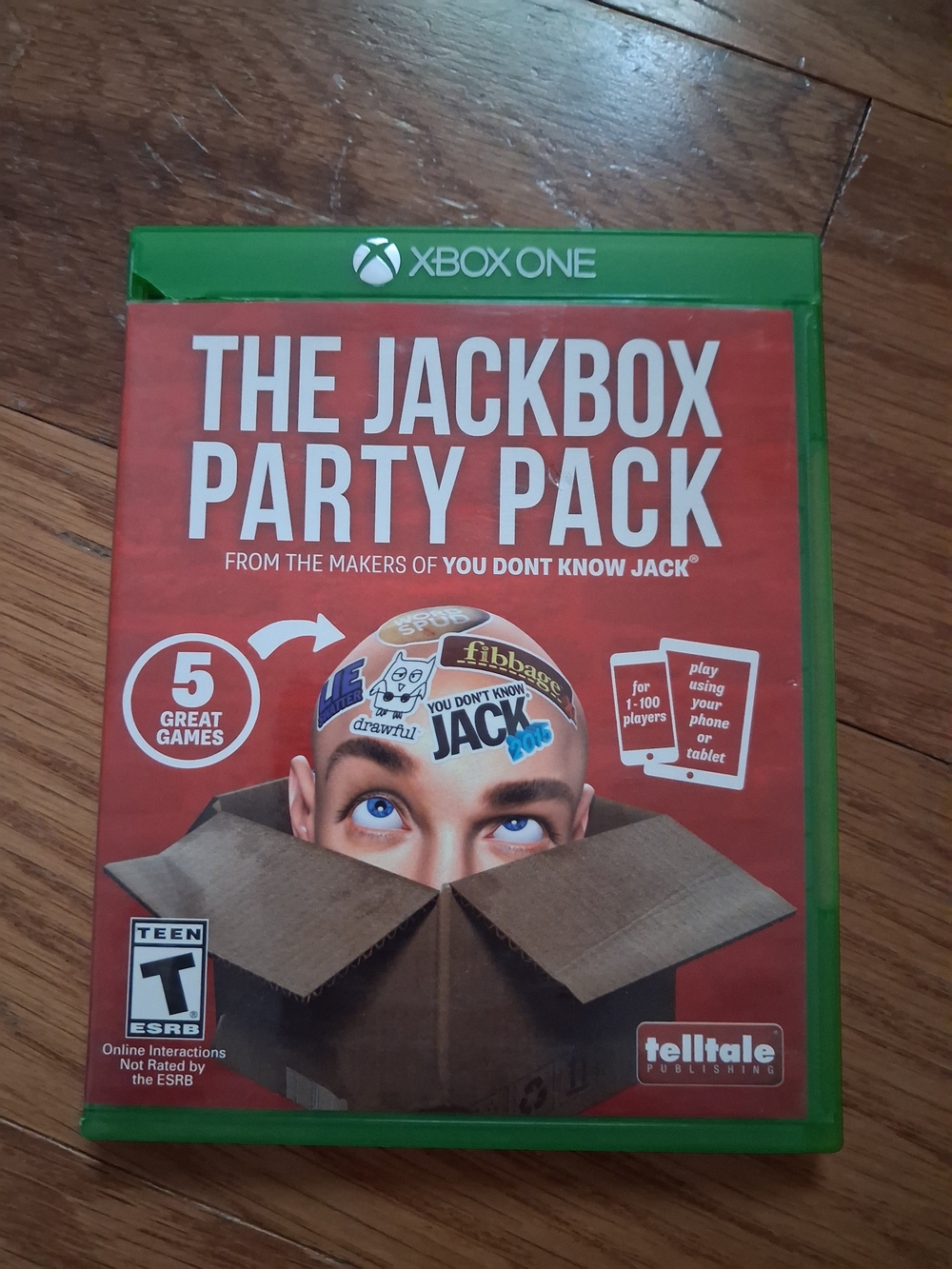 Xbox One The Jackbox Party Pack - Red Multiplayer Party Game
